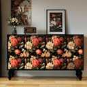Floral Peel and Stick Wallpaper,Removable Contact Paper for Walls