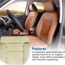 Silscvtt Front Driver Side Bottom Foam Seat Cushion Replacement for F150 2004-2008