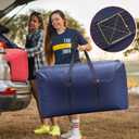 Extra Large travel duffel bag with Strong Handles, Waterproof duffel bag, Durable Zippers, Extra Large Storage Totes for Space Saving and Moving Supplies