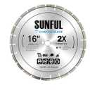 16 Inch (400MM) Dry or Wet Cutting General Purpose Segmented Diamond Saw Blade, 1 Inch -22.23mm-20mm Arbor,Laser-Welded,General Purpose Cutting Concrete, Masonry, Stone (16 INCH)