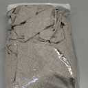 MIULEE 100% Blackout Polyester Textured Curtains for Bedroom Solid Thermal Insulated Ivory Grommet Room Darkening Curtains & Drapes Luxury Decor for Living Room Nursery 52 x 90 Inch (2 Panels)