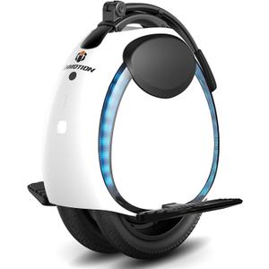 INMOTION E20 Electric Unicycle, Dual-Tire Self-Balancing Design with UL2272 Certified Safety, 14" Wheel, 900W Peak Power, Up to 18.6 Miles, 12.4 MPH, Lightweight for Easy Learning