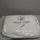 Pacific Coast Goose Feather and Down Bed Pillows Standard Size Set of 2, Hotel Pillow for Sleeping, Downproof, Soft, Fluffy, 100% Cotton Shell