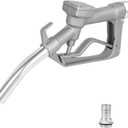 Bittwee Car 3/4" NPT Fuel Nozzle, Max Pressure 50 PSI Manual Fuel Nozzle with Hook, 13/16" Spout Used for Manual & Electrical Transfer Pumps, Gasoline Diesel Kerosene, Water Gravity Tank