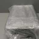 Baderke 1 Set 16" x 9" Chilled Serving Tray for Parties with Compartments and Lid Charcuterie Serving Board Ice Rectangle Chilled Party Platter for Seafood Vegetable Fruit Shrimp Cocktail (Silver)