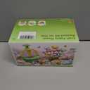 Plunack Fabric Bouquet Craft Kits for Kids Age 4-8, Flower Bouquet Toys DIY Flowers Making Kit for Girls Flower Press Set Arts & Crafts Toys Educational Christmas Birthday Gift for Girls 3+ Year Old (Green)