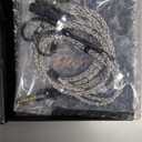 0.78mm 2Pin 5N OFC Silver Plating+Graphene Earphone Cables for Audeze iSINE20 LCDi3 LCDi4 64audio A12t U12t DUNU SA6 SA3 DM480 UM 3DT MEXT 2HT Oriolus Blessing2 KXXS S8 Aria (4.4mm, 0.78mm 2Pin)