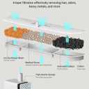 DownyPaws 6 Packs Replacement Filters for Battery Operated Cat Water Fountain DPWFP6, 3 Months Set of Replacement Filters