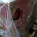 Rubbermaid Large Vertical Resin Outdoor Storage Shed With Floor (6.2 x 4.6 Ft), Weather Resistant, Beige/ Brown, Organization for Home/ Backyard/ Garden Tools/ Lawn Mower/ Bike Storage/ Pool Supplies