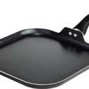 Ecolution Artistry Nonstick Square Griddle, Easy To Clean, Comfortable Handle, Even Heating, Dishwasher Safe Pots and Pans, 11-Inch, Black