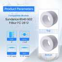 POOLPURE FC-2812 Spa Filter Replaces Sundance 6540-502, Sundance 850 780 Series, Filbur FC-2812, PSD25-6, Darlly PP2002,AK-6540502, Hot Tub Filter Cartridge 1PACK