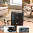 JRD Humidifiers for Bedroom, Ultrasonic Humidifier 4L for Large Room, Cool Mist Top-Fill, 40H Run, 12H Timer, 360 Nozzle, Aroma Diffuser, 7-Color Night Light for Home, Office, Baby, Pets, Plants