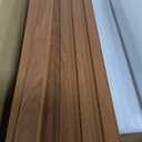 Art3d Slat Wall Panels, WPC Soundproof 3D Wall Paneling for Interior Wall Decor, TV Background, 8-Pack 96 x 6 in. Teak