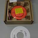 Kidde Hardwired Smoke Detector, 10-Year Battery Backup, Interconnectable, LED Warning Light Indicators