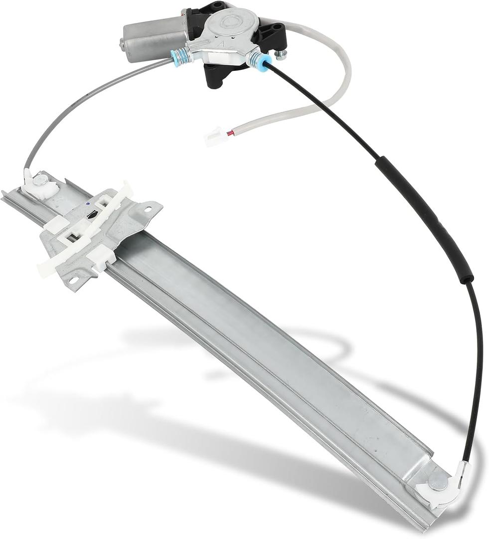 SCITOO Rear Left Power Window Regulator with Motor Fit for 2000-2006 for Mazda MPV,LC6273590A