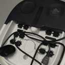 Medical king Foot Spa with Heat and Massage and Jets Includes A Remote Control A Pumice Stone Collapsible Massager with Bubbles and Vibration