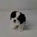 Bearington Collection Black & White Stuffed Dog - Puppy Stuffed Animal - Plush Shih Tzu Animal - 13 Inch - Realistic Dog (Butch)