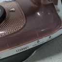 Rowenta Access Stainless Steel Soleplate Steam Iron with Retractable Cord, Powerful Steam Diffusion, Auto-off and Anti-Drip, 1725 Watts, Black Clothes Iron, DW2459