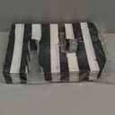 Lewtemi Race Car Number 5 Piata Small Checkered Race Car Birthday Party Decoration Black and White Racing Piata with Stick Confetti Eye Mask for Celebration 15.3 x 10.6 x 2.8 Inch