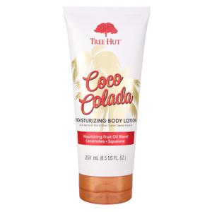 Tree Hut Coco Colada Moisturizing Body Lotion, Ceramide and Squalene Formula Helps Protect Skin, Long-lasting Hydration Leaves Skin Feeling Soft & Moisturized, 8.5 Fl Oz.