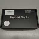 Heated Socks for Men Women, Electric Thermal Socks with DC3.5 Plug & 5V Input (Battery Not Included), Ideal for Hiking, Hunting, Skiing & Cold Weather Outdoor Gear