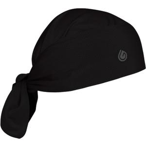Full Triangle 2.0, Tri-Layer EvapoCOOL Ventilation Technology, Adjustable Tie Full Coverage Bandana (Black)