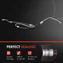 A-Premium Power Steering Pressure Line Hose Assembly
Compatible with Toyota Sequoia 2008 2010-2019 Tundra 2009-2013