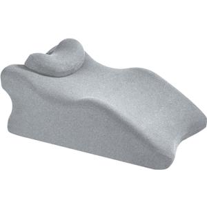 Memory Foam Wedge Pillow for Sleeping, Reading and Back Support, Intimacy Butt Pillow Ergonomic Bed Pillow for Acid Reflux, Back Pain Relief and Massage with Removable Cover