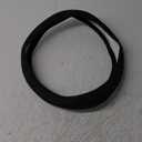 SEG Direct Car Steering Wheel Cover Universal Standard Size 14.5-15 inch, Black Microfiber Leather