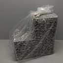 Trademark Innovations 14.5" Plastic Wicker Storage Stair Basket With Handles (Grey)
