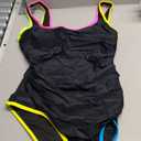SUUKSESS Women Sexy One Piece Tummy Control Swimsuit Shell Stitched Bathing Suit Medium