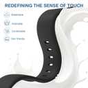 10 Pack Silicone Bands Compatible with Apple Watch 38mm 40mm 41mm 42mm 44mm 45mm 46mm 49mm Women Men, Soft Waterproof Replacement Wrist Sport Band for iWatch Series 11 10 9 8 7 6 5 4 3 2 1 SE Ultra