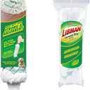 Libman Tornado Mop with 1 Refill | Self Wringing | Cotton Head | Twist Mop | Machine Washable | 2 Total Self Wring Mop Heads