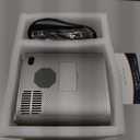 Projector with WiFi and Bluetooth, Native 1080P Outdoor Projector with Carry Bag, Portable Movie Projector with Zoom Function, 4K Supported Home Theater Projector UP to 300" for Phone/TV Stick/PC