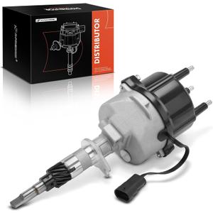 A-Premium Ignition Distributor with Cap and Rotor Compatible with Jeep Wrangler 1994-1995/1977, Cherokee 1994-1997, TJ 1997 & Dodge Dakota 1997, 2.5L