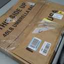 US Weight 40 Pound Umbrella Base - Weighted Umbrella base For Use With Patio Table Heavy Duty Base- Made in the USA