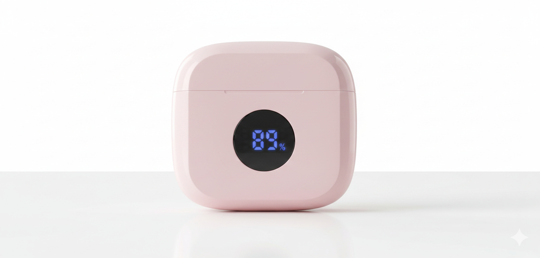 Wireless Earbuds, Bluetooth 5.4 Ear Buds LED Power Display Headphones Bass Stereo, Bluetooth Earbuds in-Ear Noise Cancelling Mic, 40H Playback Mini Case IP7 Waterproof Sports Earphones for Android iOS