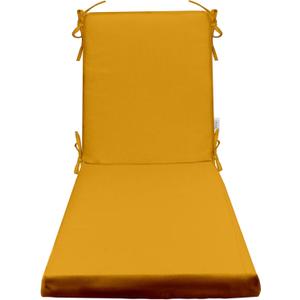 RSH DECOR: Sunbrella Foam Chaise Lounge Seat Cushion | 72 x 21 x 3 | Sunbrella Performance Fabric | Water and Fade-Resistant | Outdoor Chair Cushion for Patio Furniture | Canvas Sunflower Yellow