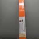 42 Inch High Retractable Baby Gates Extra Tall Retractable Pet Gate with Reinforced Strips 55 Inch Wide No Sag Mesh Baby Gate for Stairs Anti-Scratch Extra Tall Dog Gates for Doorways, Gray