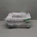 Delamu 2-Tier Multi-Purpose Bathroom Under Sink Organizers and Storage, Stackable Kitchen Pantry Organization, Pull Out Medicine Cabinet Organizer with Movable Dividers, White, 2 Pack