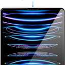Ailun Screen Protector for iPad Pro 11 inch 2022/2021/2020 (4th/3rd/2nd Generation) 3 Pack + 2 Pack Camera Lens Protector,Tempered Glass,Face ID & Apple Pencil & Case Compatible