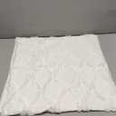 Volcanics Pack of 2 Faux Wool Throw Pillow Covers 22x22 Inches Decorative Farmhouse Velvet Couch Pillow Case Soft Plush Square Boho Cushion Pillowcase, White