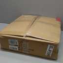 Small Fire Pit for Outside Wood Burning,Fire Bowls with Firproof Mat, Backyard Black Square Ourdoor Bonfire Pit with Waterproof Cover for Outside Patio Camping (Black, 22 INCH)