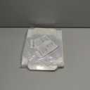 20 Pcs 6" x 6" x 1 1/4" Cookies Boxes with Full Clear Window Bakery Boxes Macaron Treat Box Chocolate Covered Ores Box - Simplex Base with Clear Lid (Two Piece Set)