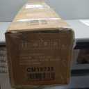 8.5FT White Artificial Christmas Tree, Realistic Unlit Christmas Tree with 1064 Branch Tips, Memory Wire Full Xmas Tree with Foldable Base and Metal Hinges for Holiday, Party, Home, Office