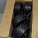 Wagon Carts Foldable 460LBS Weight Capacity Collapsible Wagon with Big All-Terrain Wheels, Heavy Duty Beach Wagons Cart with Cup Holders for Camping, Garden, Sports, Grocery-Black