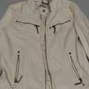 Juniors' J-2 Mockneck Faux-Leather Jacket, Size S