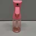 Empty Spray bottles, Continuous Spray Bottle for Hair, Spray Water Bottle Fine Mist Refillable, Skin Care, Showering Pets, Plants, travel, Ironing and Cleaning 6.8 Ounce (1 Pack, Pink)