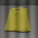 Alex Vando Mens Dress Shirt Wrinkle Free Regular Fit 4-Way Stretch Button Down Shirts (XX-Large, Yellow)