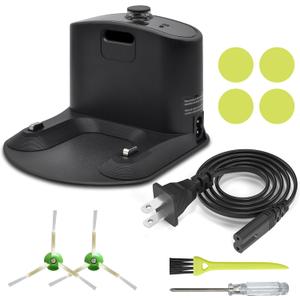 for Roomba Charger, for Roomba Charger Base, Replacement for Roomba Charging Docking Station for Roomba e5 e6 i1 i3 i4 i6 i7 i8 500 600 700 800 900 Series Robots 4452369 ADF-N1 17170 17064